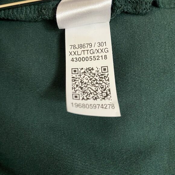 Tommy Hilfiger Men's Polo Shirt Cotton-Polyester Dark Green Size XXL - Picture 10 of 10